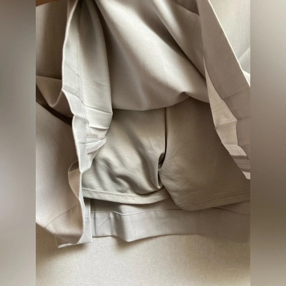 Callaway Opti Dry Grey Pleated Golf  Skirt Skort Sz 10 - Picture 8 of 12